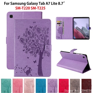 Funda Para Samsung Galaxy Tab A7 Lite 8.7 SM-T220 T225 T220 , Tablet , Árbol De Gato , Diseño