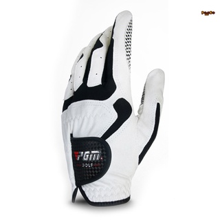 1 guante de golf para hombre, micro fibra, suave izquierda, mano derecha, antideslizante, transpirable, guantes de golf