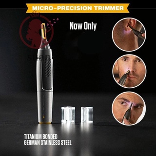 SLEEK Trimmer eléctrico de precisión afeitadora Styler y herramienta de depilación portátil elegante diseño para hombres