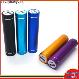 Lovey carcasa De batería lovey Multicolor 1x18650 power bank con puerto De carga Usb (5)