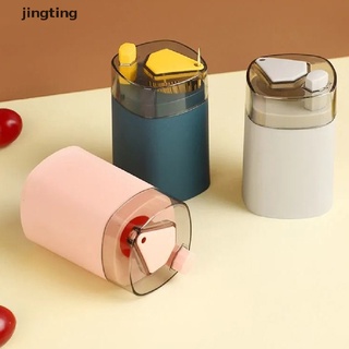 [jingting] Automatic Toothpick Box Wheat Straw Toothpick Holder Container Pop-up Toothpick First