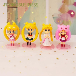 Flyingbusiness PVC figura de acción de escritorio adornos Super Sailor Moon Sailor Moon figura de acción figura modelo juguetes