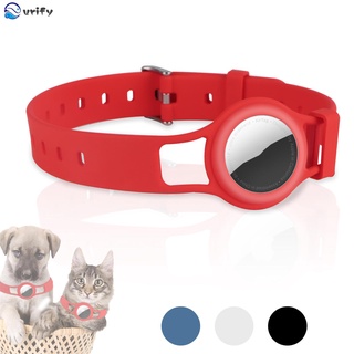 urify nuevo collar para mascotas durable anti-perdida collares de perro pulsera elástico gato suave correa de repuesto/multicolor (1)