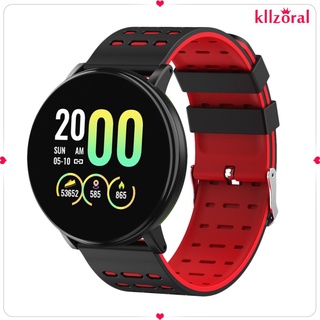 Reloj inteligente kllzoal impermeable Bluetooth 4.0 reloj inteligente con Monitor De presión arterial y ritmo cardiaco (6)