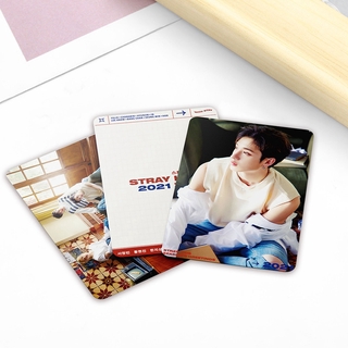 54 unids/set Kpop Stray Kids álbum de fotos colectiva tarjeta fotográfica tarjetas de fotografía (9)