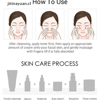 [jitinayuan] vova vitamina c 20% crema facial blanca eliminar manchas oscuras gel facial cuidado de la piel 30ml [cl]