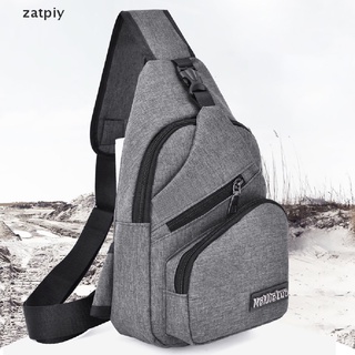 zatpiy nylon cintura packs sling bag crossbody al aire libre hombro pecho picnic lona pack cl (2)