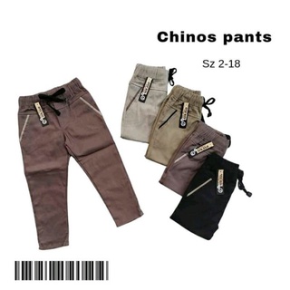 Pantalones para niños premium cinos unisex pantalones largos de 1_12 años
