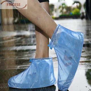 Fundas impermeables con cremallera para zapatos, antideslizantes, antideslizantes, para lluvia