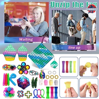 big fidget juguete sensorial antiestrés alivio de la ansiedad pop burbuja fidget juguete para niños adultos