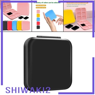 [SHIWAKI2] Caja de almacenamiento para tarjetas de juego 12 en 1 a prueba de golpes para interruptor de nintent, protección de confianza