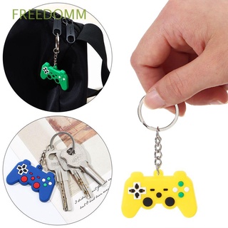 FREEDOMM Funny Video Game Controller Keychains Gift Pendant Game Controller Handle Key Ring Charms Party Favors Creative Video Game Keychain/Multicolor