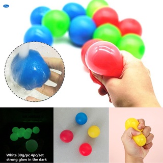bola pegajosa antiestrés bola de alivio del estrés bola de squash pegajosa succión juguetes de niños (1)