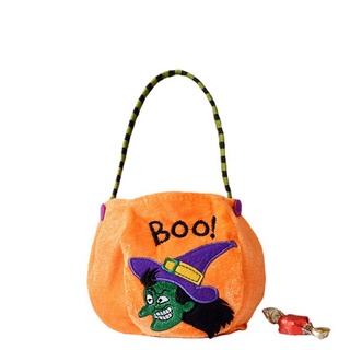 Hot++1 pza bolsa De Halloween para niños/niños/bolsas De calabaza truco o Tratar bolsas De caramelos/bolsas De Halloween/almacenamiento De regalo (7)
