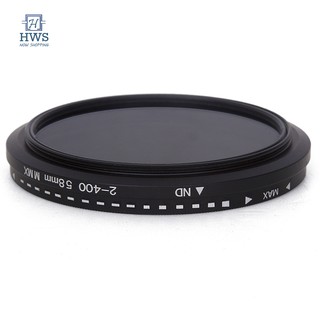 fader variable nd filtro ajustable nd2 a nd400 densidad neutral para lente de cámara (4)