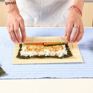 gentl 2Pcs DIY Sushi Maker Bamboo Rolling Mat Sushi Rolls Tools Reusable Tools . (7)