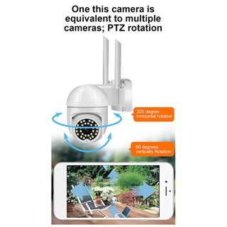 [Helloc] cámara inalámbrica Wifi IP visión nocturna seguimiento automático de ia detección humana de seguridad en el hogar cámara de red de Audio de 2 vías CCTV Pet cámara Monitor de bebé (6)