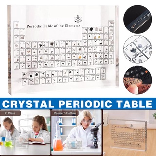 tabla periódica de elementos acrílico periódico tabla pantalla con elementos nombres para profesores estudiantes regalos artesanía decoración