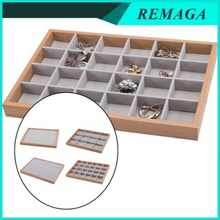 [Remaga] caja organizadora De joyas De madera para exhibición/caja organizadora/caja De almacenamiento/estuche/caja De almacenamiento/joyería