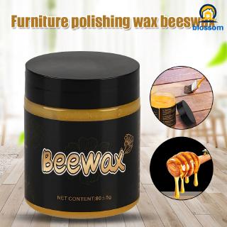 Sazonado de madera Beewax natural tradicional cera de abeja pulido limpiador de muebles de madera (1)
