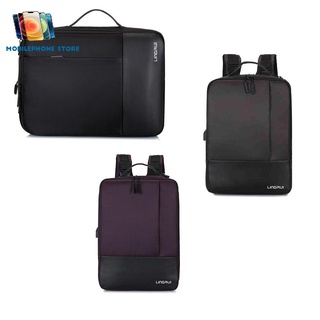 Mochila de negocios para hombre Casual bolso de hombro inteligente de carga maletín de ordenador (1)