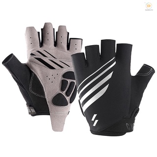 Futo - guantes de ciclismo de medio dedo, antigolpes, transpirables, verano, MTB, guantes deportivos para hombres y mujeres