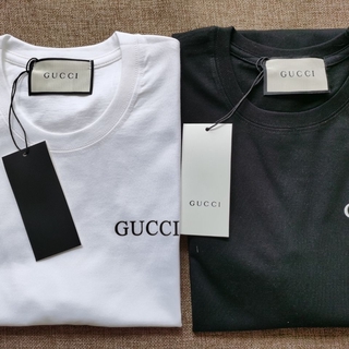 Gucci Camiseta De algodón holgada De Manga corta con cuello redondo (1)