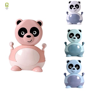 Cute Panda Baby Potty Toilet Bowl Training Toilet-Green