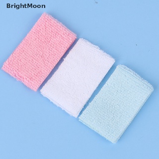 [BrightMoon] 3 piezas 1/12 casa de muñecas miniatura accesorios Mini baño toalla de mano modelo de juguetes