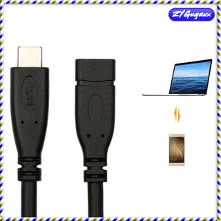 USB 3.1 Type C Extender Cord Male to Female 10Gbps Charging and Sync