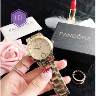 Pandora Reloj De Lujo De Acero Inoxidable casual Para Mujer (1)