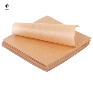 500 hojas de papel para hornear pergamino, antiadherente de 4 x 4 pulgadas, para envolver listo stock (1)