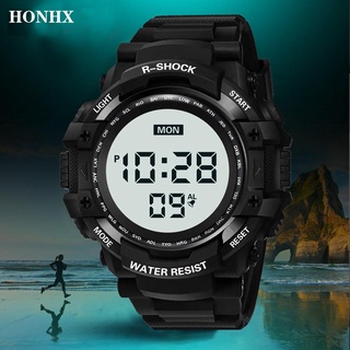 Reloj Digital Honhx reloj Digital Led fecha deportivo deportivo para hombre Uso Externo/reloj electrónico Kvntyusc.Br