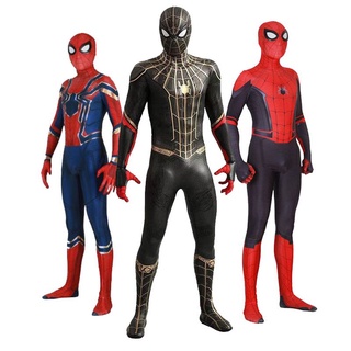 Spider Man No Way Home Iron Spiderman 2 3 Traje Disfraz Cosplay Superhéroe Mono Para Niños Adultos