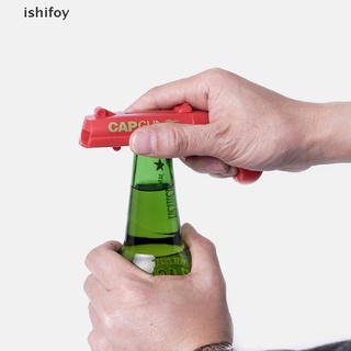 ishifoy portátil en forma de pistola fácil abridor creativo volador lanzador botella tapa puede tarro cerveza cl (1)