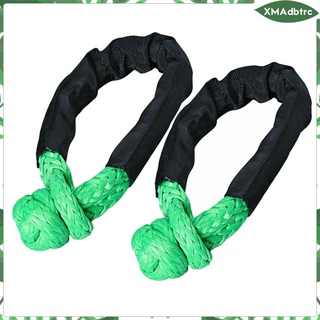 Synthetic Soft Shackle Recovery Strap for Sailing SUV Truck Jeep Farming