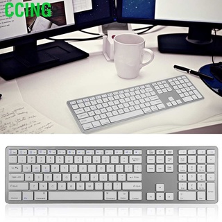 Ccing teclado inalámbrico multipar Bluetooth para PC/Laptop/Tablet