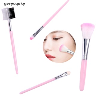 [gvry] juego de 5 pzs brochas de maquillaje para maquillaje/sombras de ojos/lápiz labial/brochas cosméticas/juego de herramientas