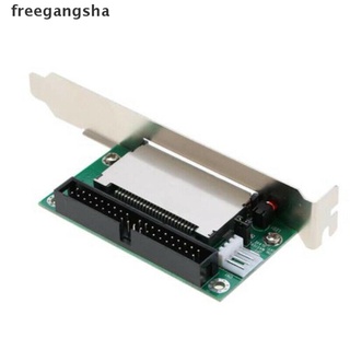 [Freegangsha] 40-Pin IDE to Compact Flash Card CF Converter Adapter PCI Bracket Back Panel GRDR