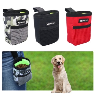 [xf] bolsa portátil para entrenamiento de perros/mascotas al aire libre/bolsa de comida para recompensar cintura/bolsa de bolsillo