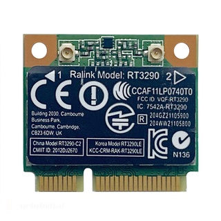 Ud.rt3290 150M GHz compatible con Bluetooth media Mini PCI-E WiFi adaptador de tarjeta de red (2)