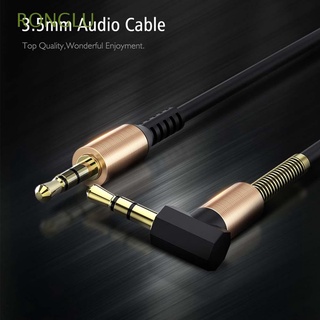 Cable De audio Macho ronglu A Macho plug 3.5mm A 3.5mm con enchufe chapado en oro/cable De audio