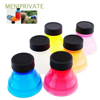 MENIPRIVATE 6pcs Beverage Soda Saver Reusable Bottle Top Caps Cover Water Dispenser Snap On Cup Lid Protector Beer Can Cap