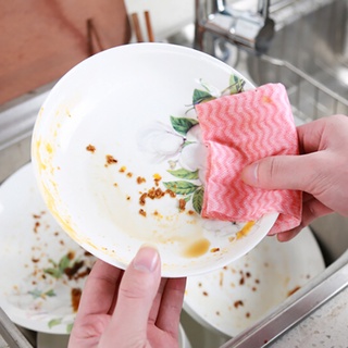 50 pzs paño desechable De platos desechables Para limpiar platos/lavado De vajilla/baño