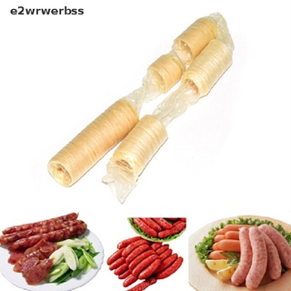 *e2wrwerbss* 14m Collagen Sausage Casing Skins 22mm Long Small Breakfast Sausages Tools hot sell (1)