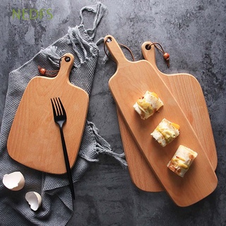 Lidfs Placa De Corte De madera sólida/alza De bambú Para cocina/Frutas/pan/queso