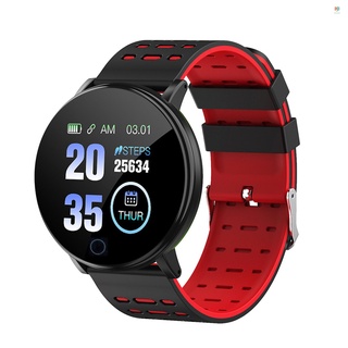 reloj inteligente pantalla a color bt sports ip68 impermeable reloj pasos contando presión arterial monitoreo de frecuencia cardíaca fitness reloj