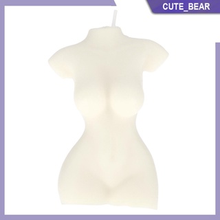 [lindo_bear] Velas de cera de parafina realista femenino busto cuerpo humano modelo Real velas de cera relajante estatua perfumada vela arte vivir (8)