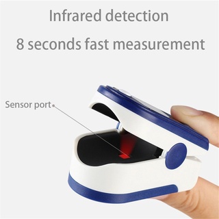 OLED Display Fingertip Pulse Oximeter Medical Heart Rate Monitor Oximeter (9)