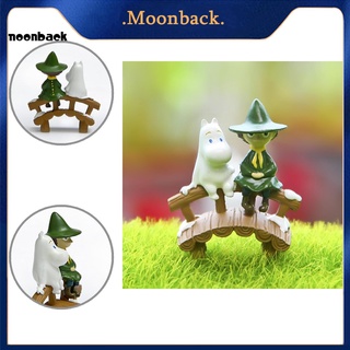 < moonback > Superficie Lisa Hippo Little Boy Modelo De Resina Anime Miniatura Figurita De Dibujos Animados Para El Hogar